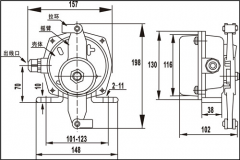 耐腐蝕雙向拉繩開(kāi)關(guān)HFKLT2-I、HFKLT2-II工廠直營(yíng) 耐腐蝕雙向拉繩開(kāi)關(guān)HFKLT2-I、HFKLT2-II工廠直營(yíng)
